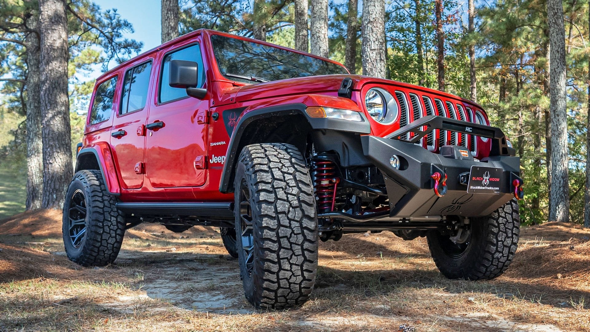 Black Widow Jeep Wrangler