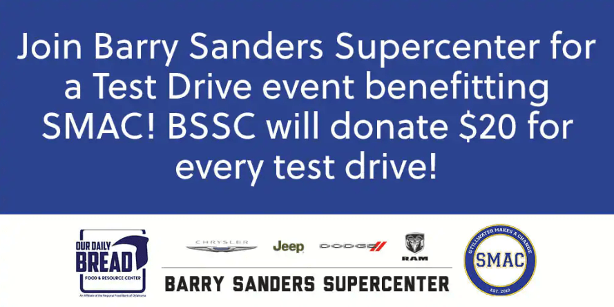 smac and dealership logo promotional text