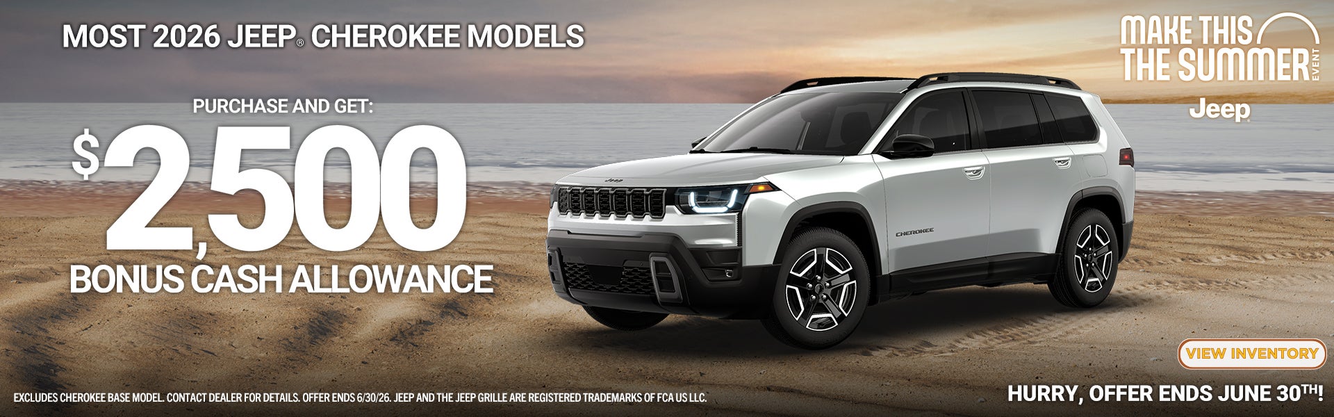 MOST 2026 JEEP CHEROKEE MODELS