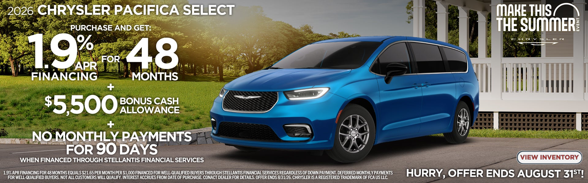 2026 Chrysler Pacifica